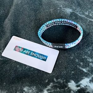 reversible bracelet with card